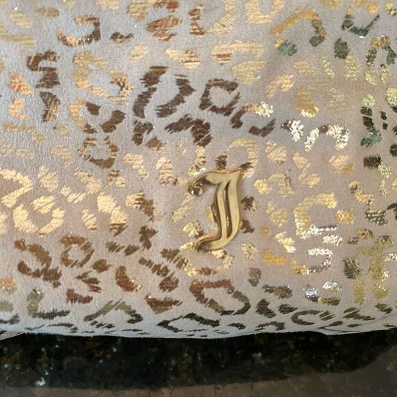 *Juicy Couture* Gold in Gold Cheetah Print Handbag - Picture 3 of 12